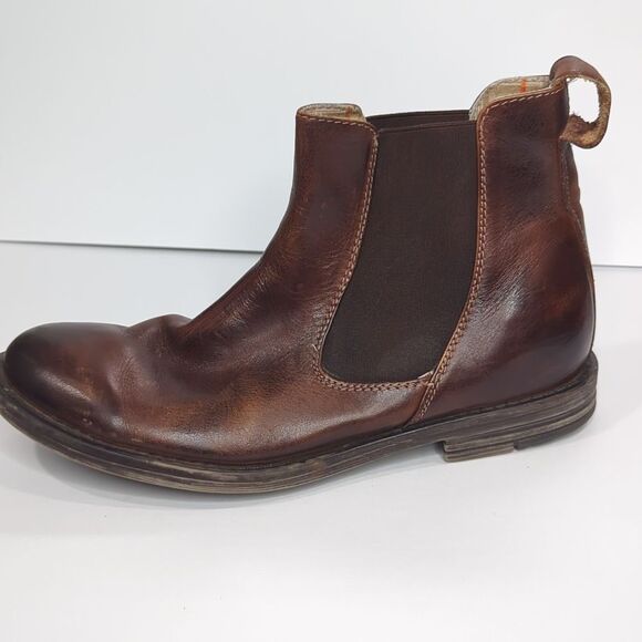 Bed Stu Mens Boots Size 10 Brown Leather Slip On - Picture 9 of 12